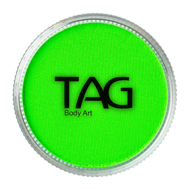 TAG Body Art Neon Green face and body paint 32g TAG Body Art Neon Green face and body paint 32g