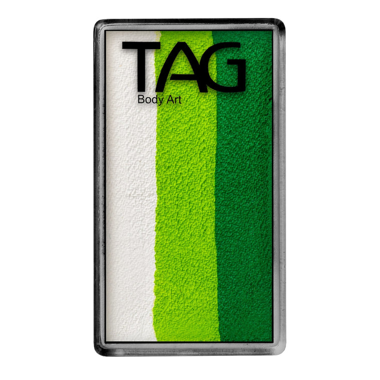 TAG Body Art One Stroke Leaf White split cake 30g TAG Body Art One Stroke Leaf White split cake 30g