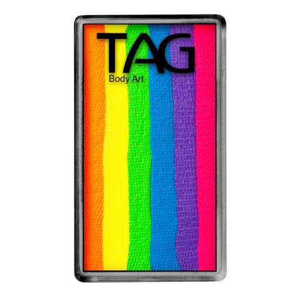 One Stroke Neon Rainbow