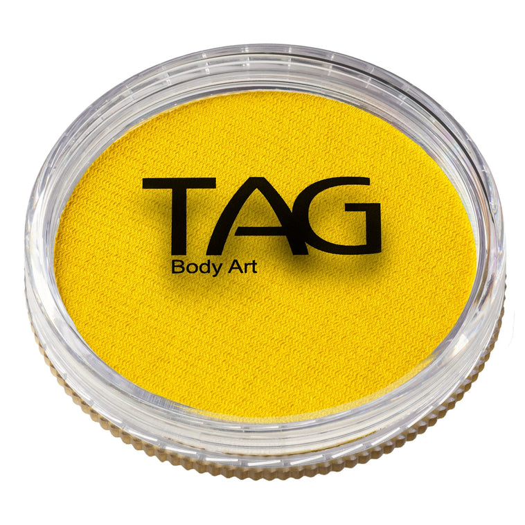TAG Pearl Yellow face paint 32g with lid TAG Pearl Yellow face paint 32g with lid