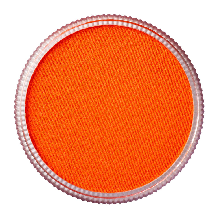 TAG Regular Orange face paint 32g colour swatch top view TAG Regular Orange face paint 32g colour swatch top view