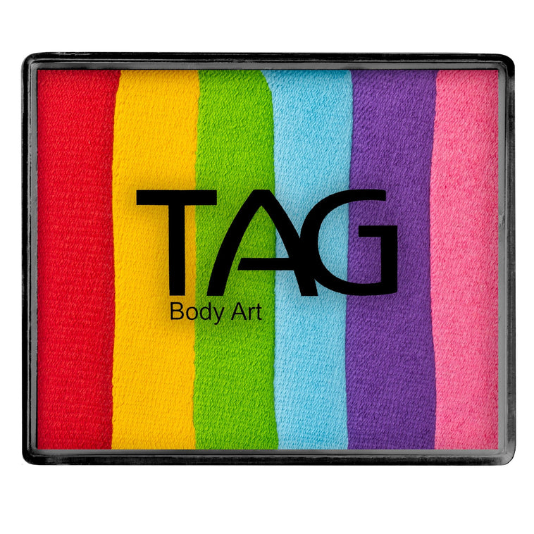 TAG Body Art Split Cake Regular Rainbow 50g TAG Body Art Split Cake Regular Rainbow 50g