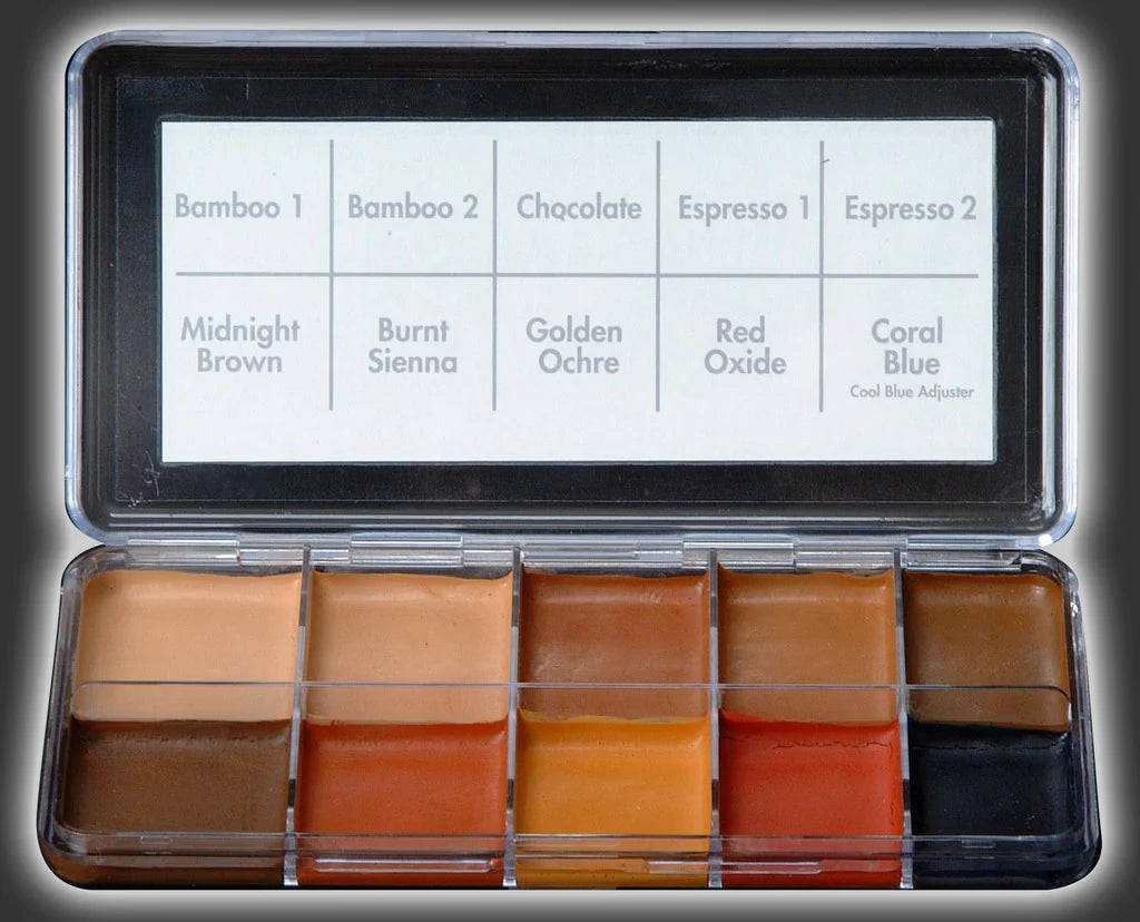 Alcohol Palette: Dark Fleshtone