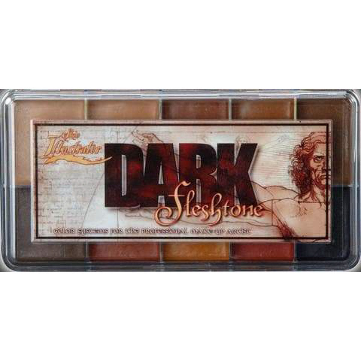 Alcohol Palette: Dark Fleshtone