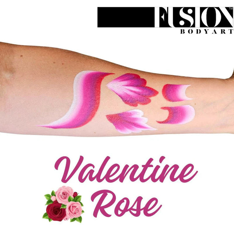One Stroke - Valentine Rose One Stroke - Valentine Rose