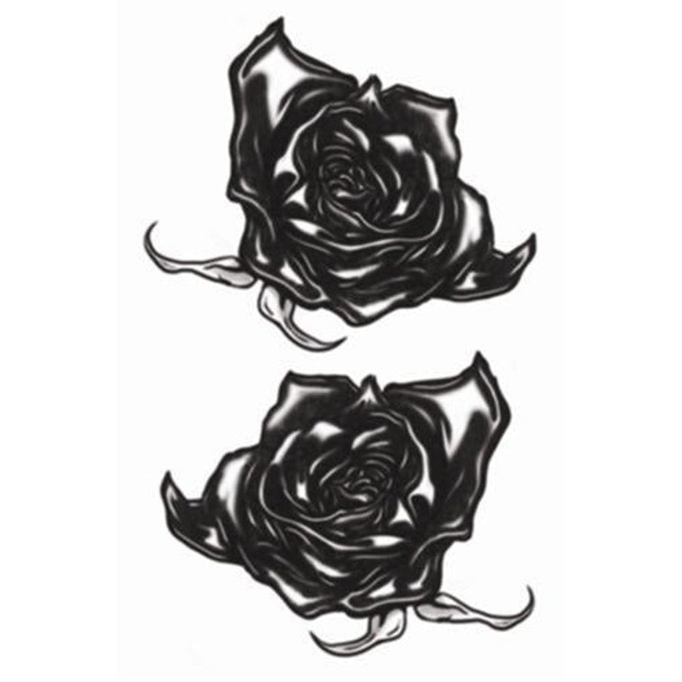 Temporary Tattoos- Black Roses Temporary Tattoos- Black Roses