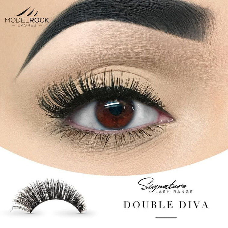 MODEL ROCK LASHES- DOUBLE DIVA MODEL ROCK LASHES- DOUBLE DIVA