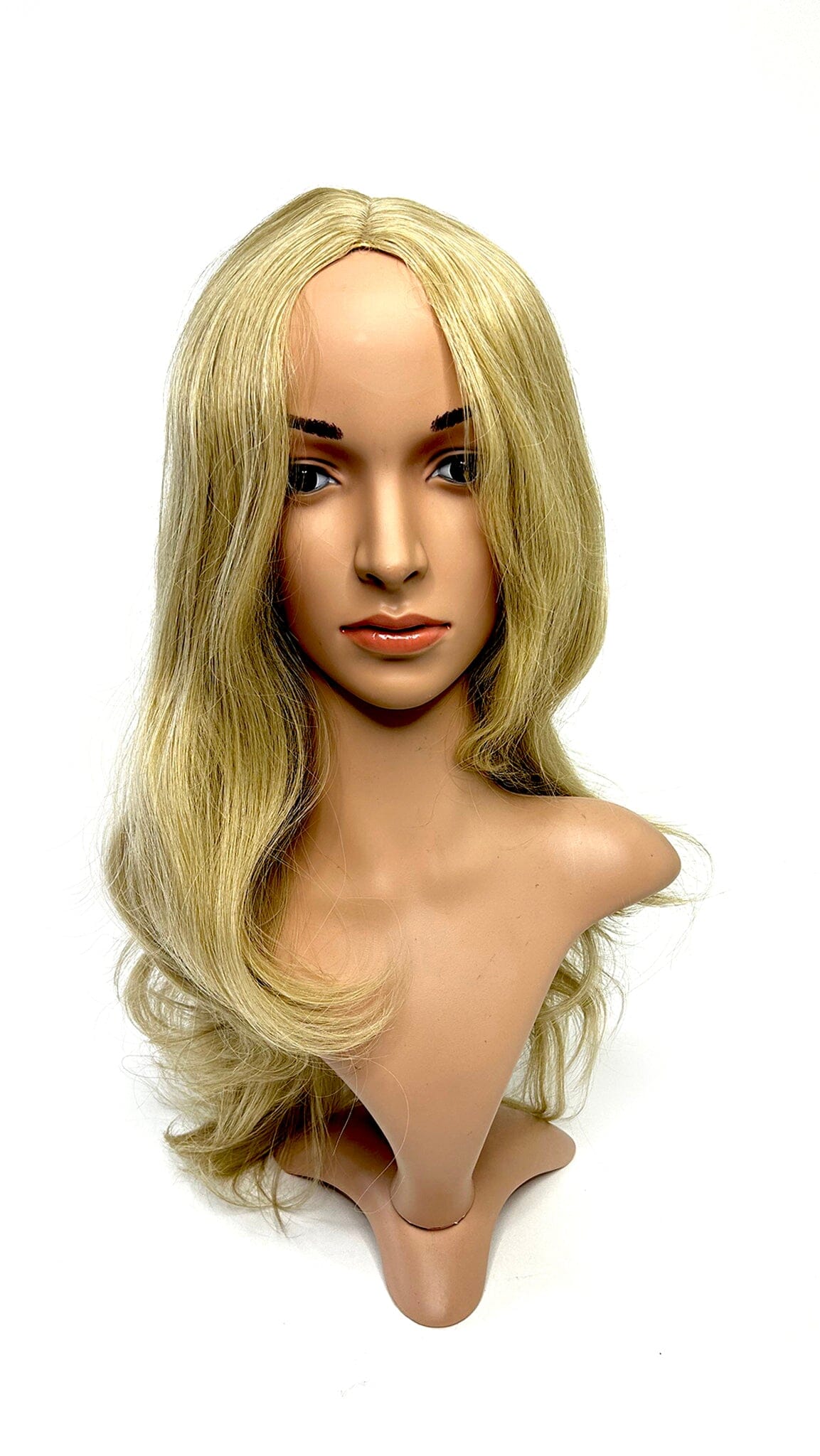 Sandi- Long Platinum Blonde