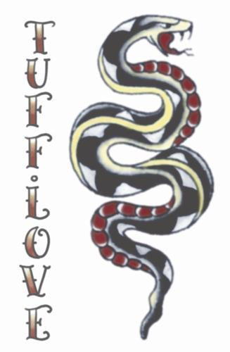 Temporary Tattoos- Snake 1940 Temporary Tattoos- Snake 1940