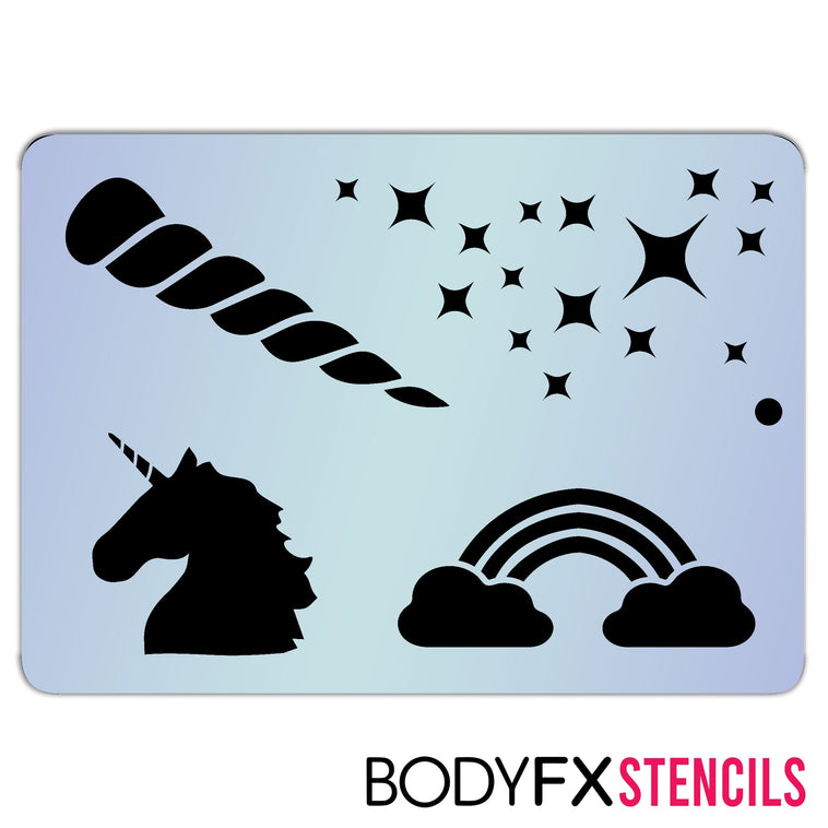 Unicorn Stencil Unicorn Stencil