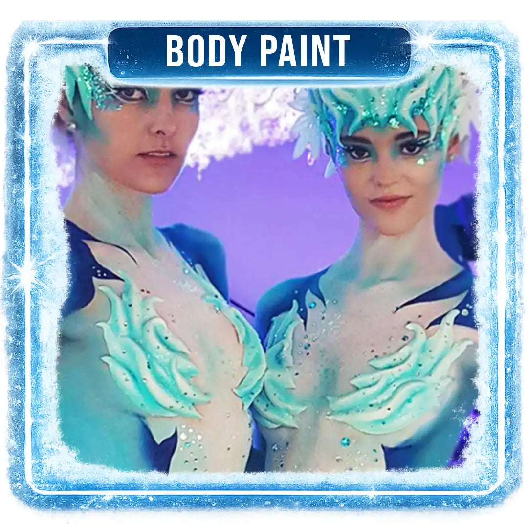 Winter Body Paint