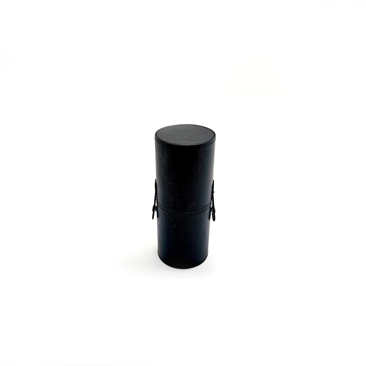 15-Piece Make Up Brush Set with Black Cylinder Case