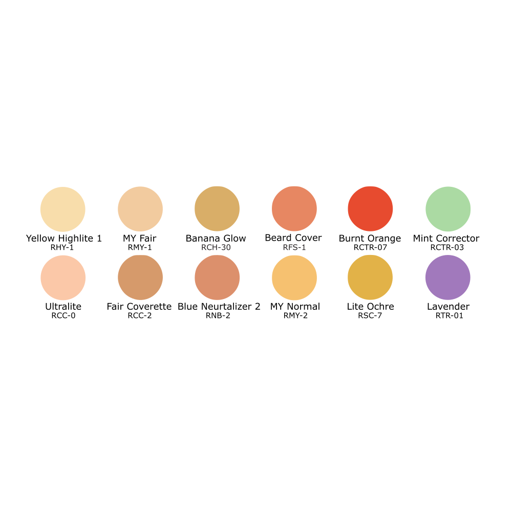 MediaPro 12 Colour Concealer Palette