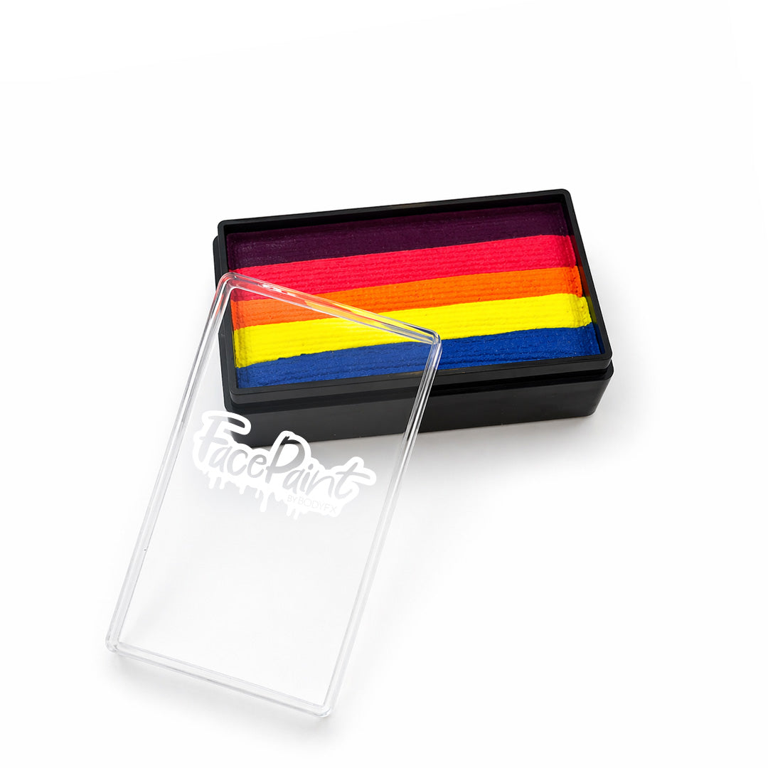 Neon Rainbow One Stroke