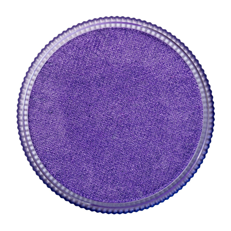 TAG Pearl Purple face paint 32g colour swatch top view