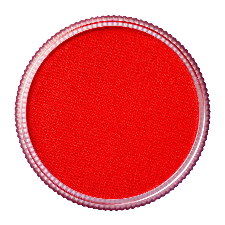 TAG Regular Red face paint 32g colour swatch top view