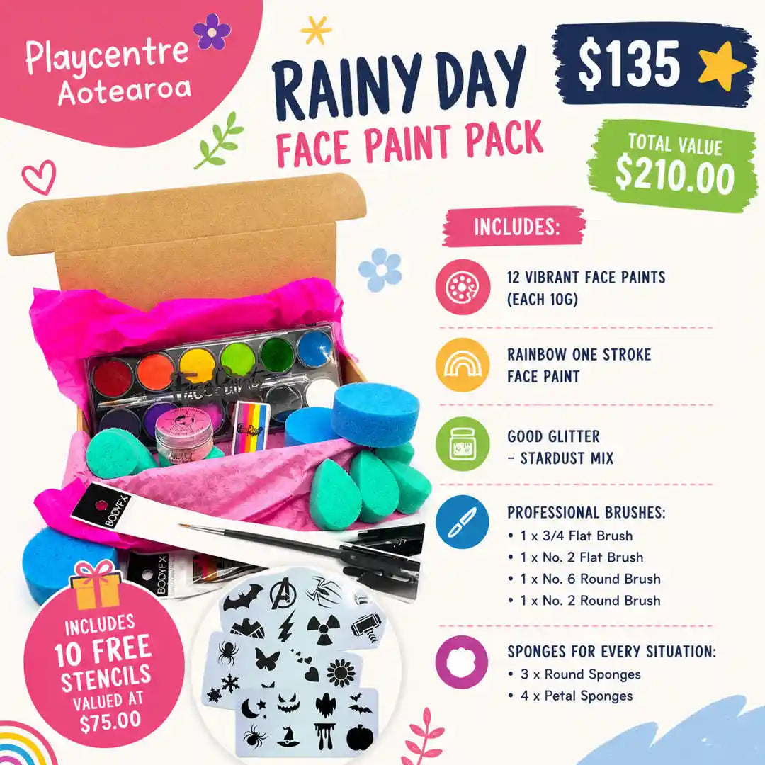 Rainy Day Face Paint Pack