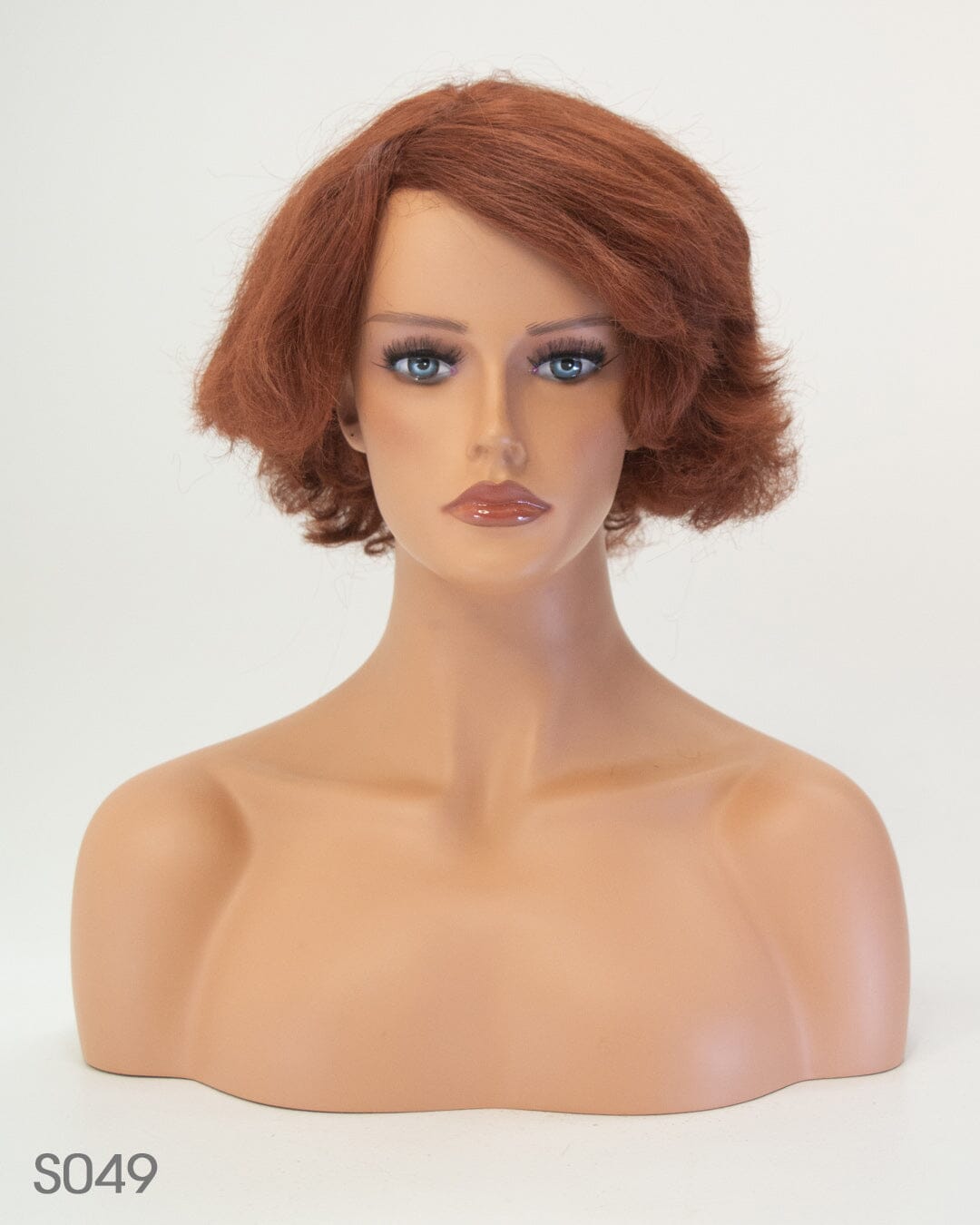 Auburn Curly-30cm Synthetic Hair Wig