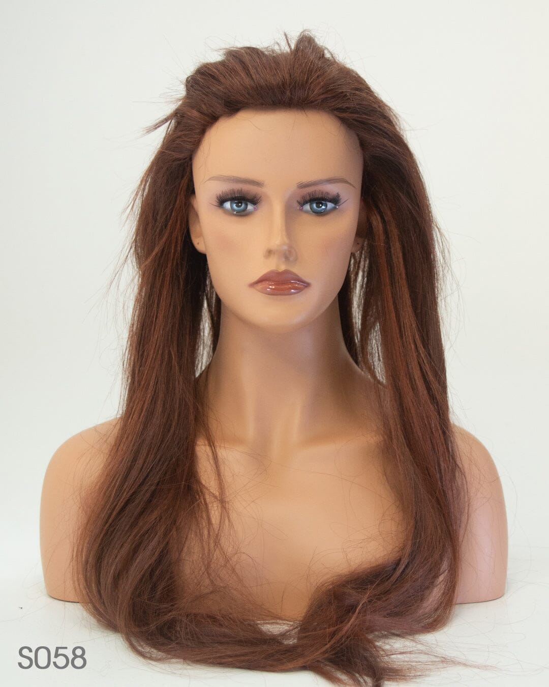 Auburn Halo-55cm Synthetic Hair Wig