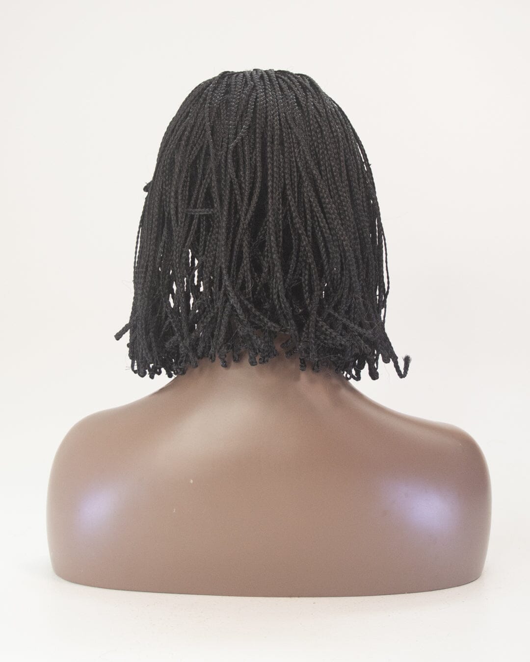Black 30cm Synthetic Hair Braided Wig
