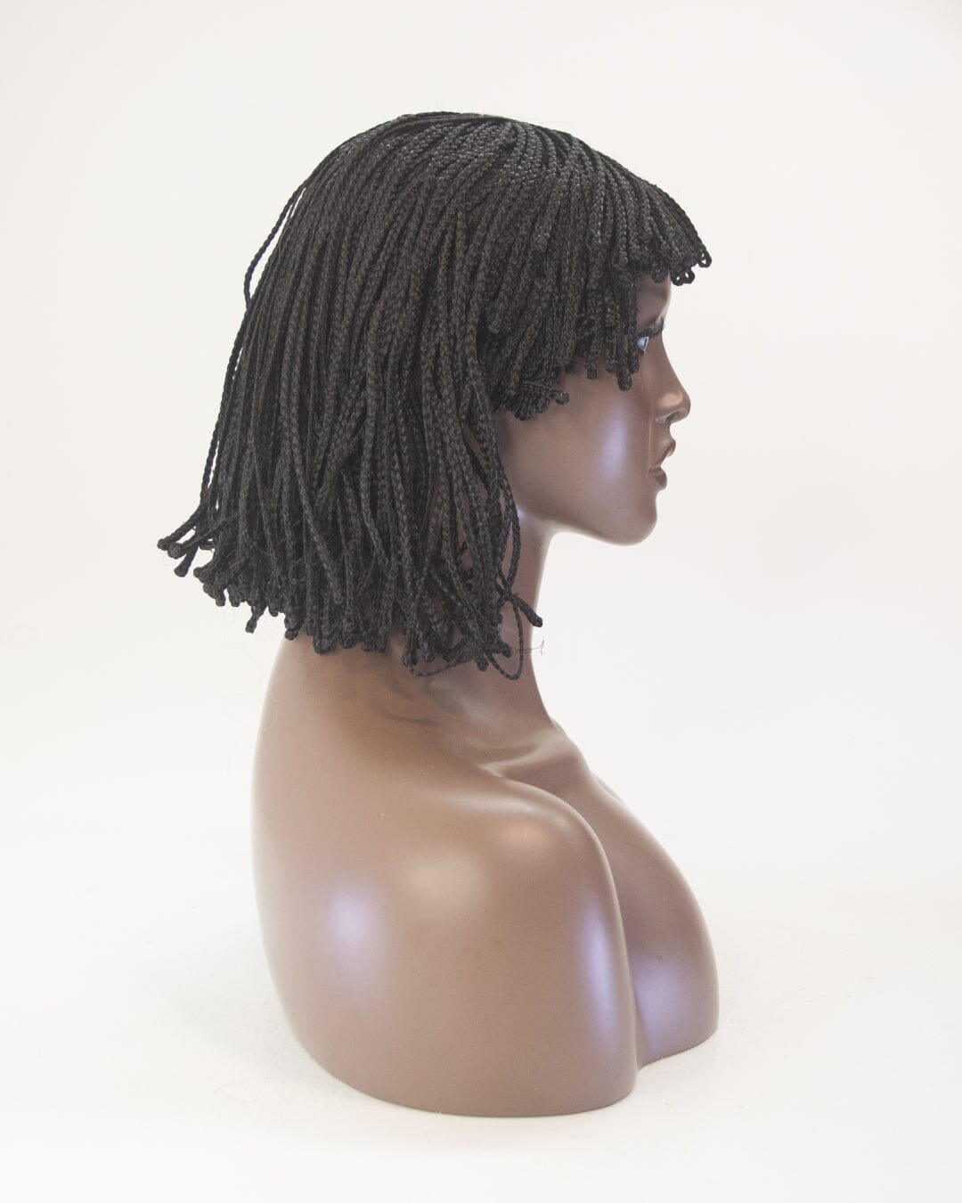 Black 30cm Synthetic Hair Braided Wig