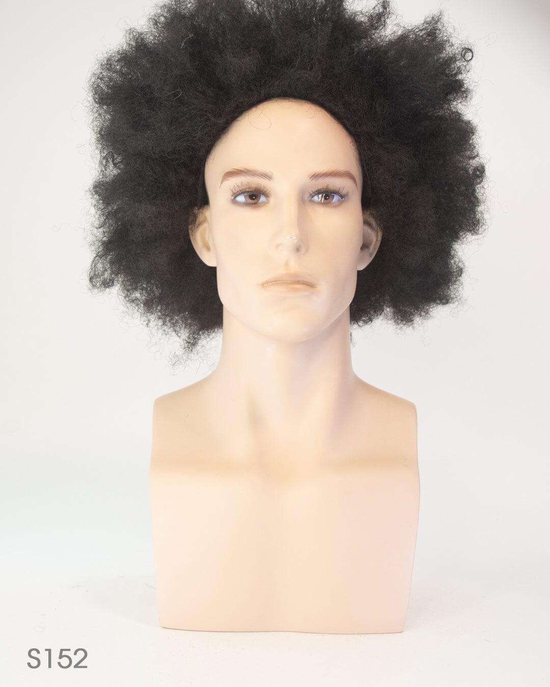 Black Long Synthetic Hair Afro Wig