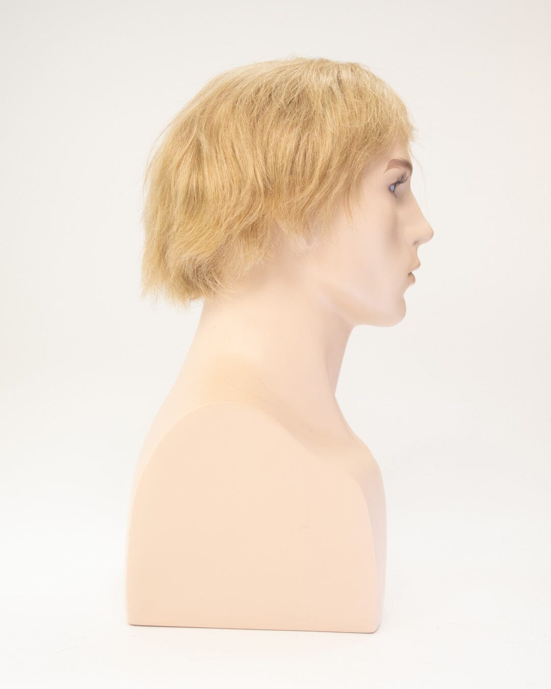 Blonde 25cm Human Hair Wig