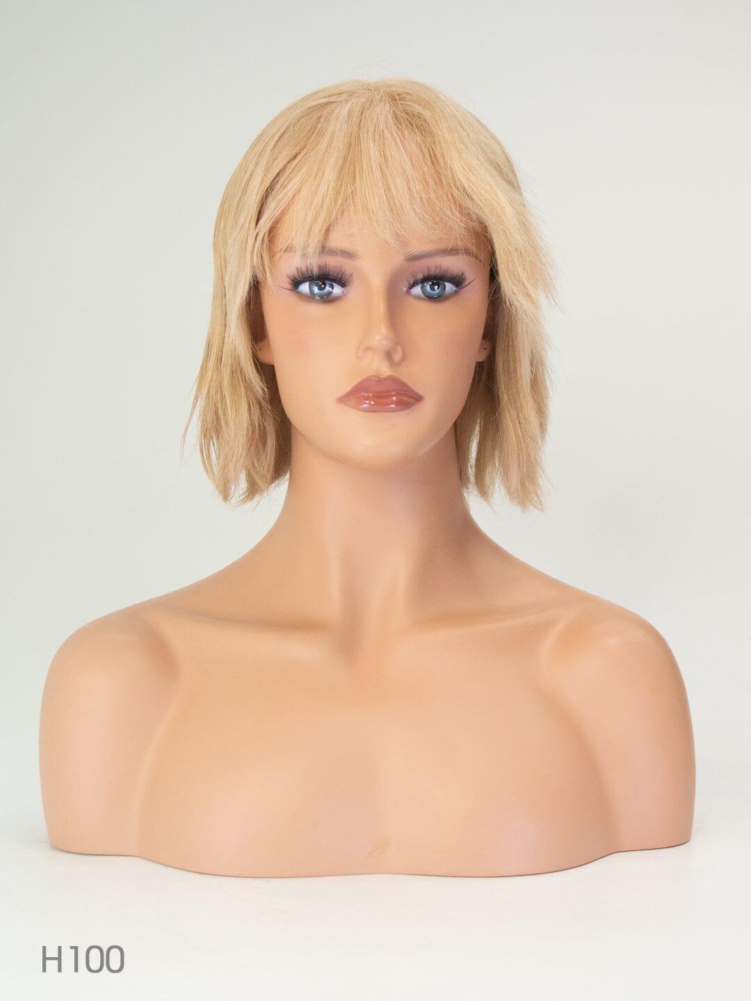 Blonde 30cm Human Hair Wig