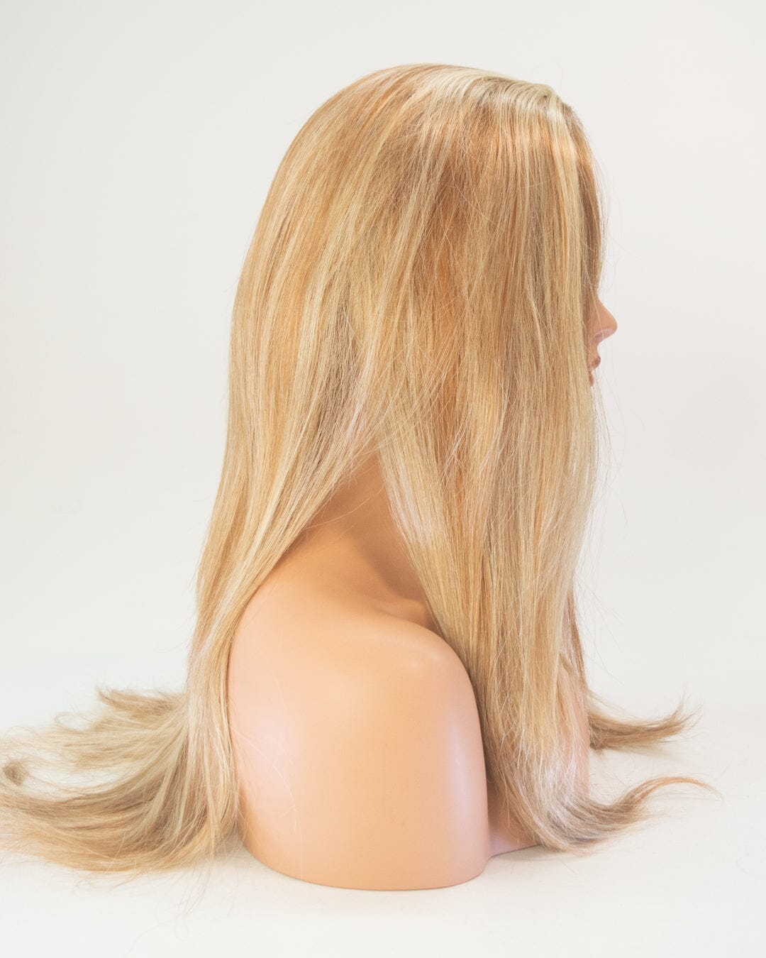 Blonde Strawberry Streaks 70cm Synthetic Hair Wig