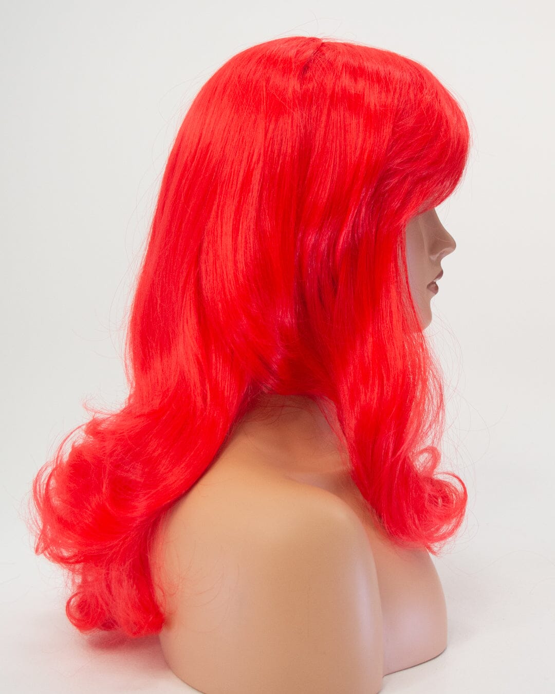 Bright Red 55cm Synthetic Hair Wig