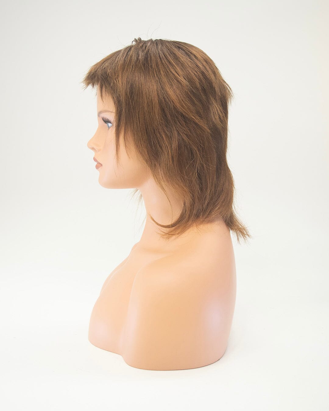 Brown 35cm Human Hair Wig