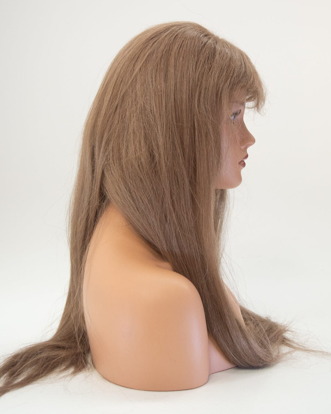 Brown 80cm Synthetic Hair Wig