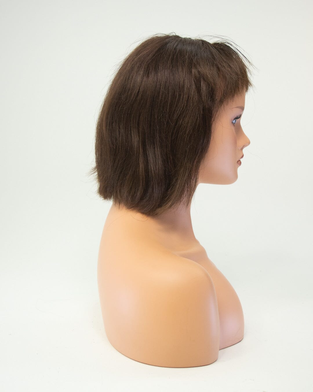 Brunette 30cm Lace Front Human Hair Wig