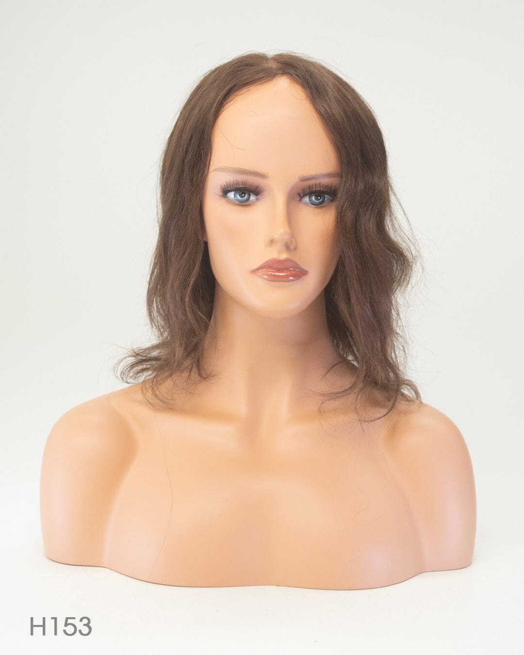 Brunette 40cm Human Hair Wig