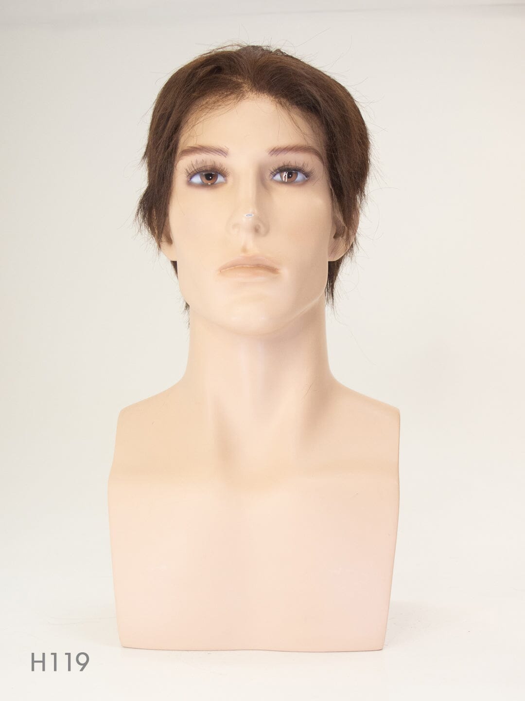 Brunette Short Lace Front Human Hair Wig