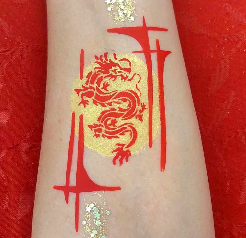 Chinese New Year Stencil