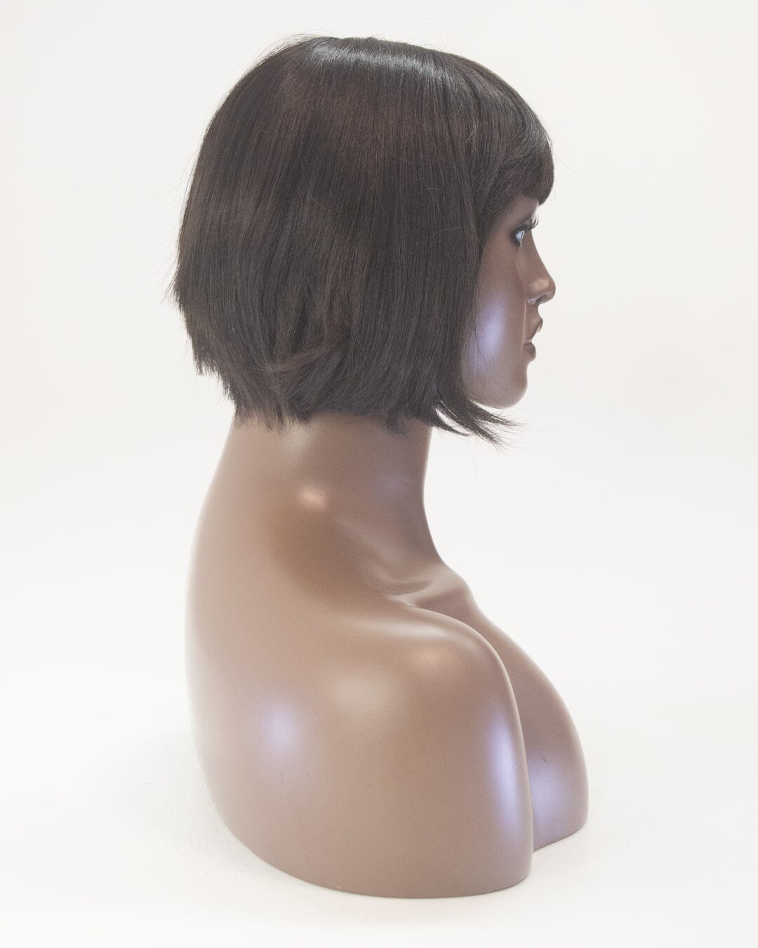 Dark Brown 25cm Synthetic Hair Wig