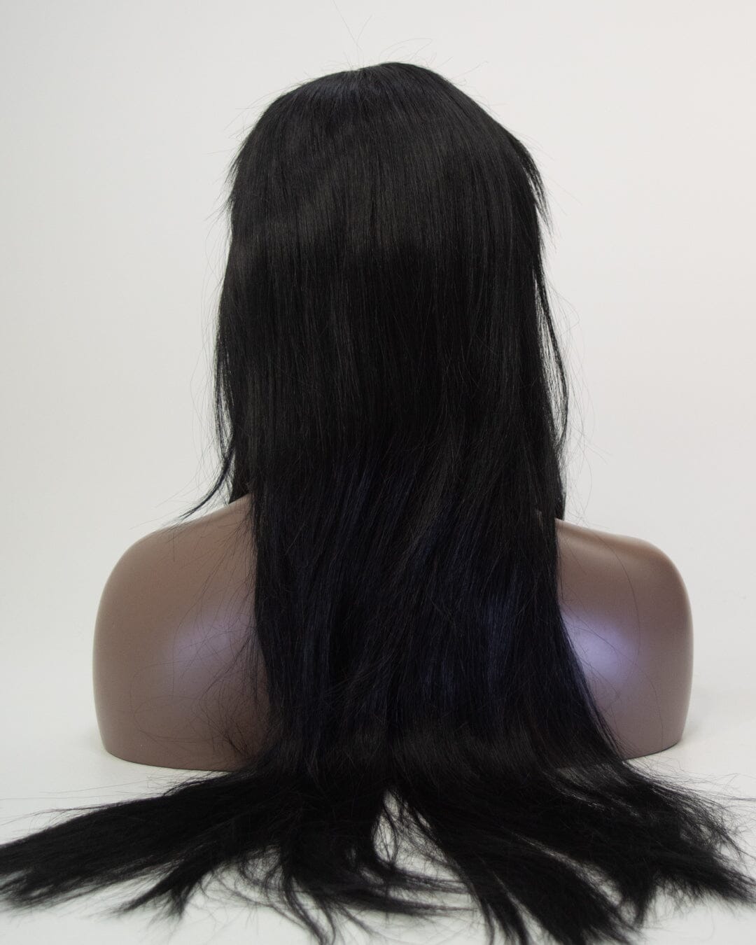Dark Brown 75cm Synthetic Hair Wig