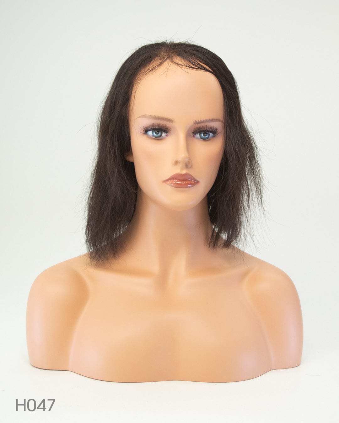 Dark Brown Bob- 30cm Lace Front Human Hair Wig