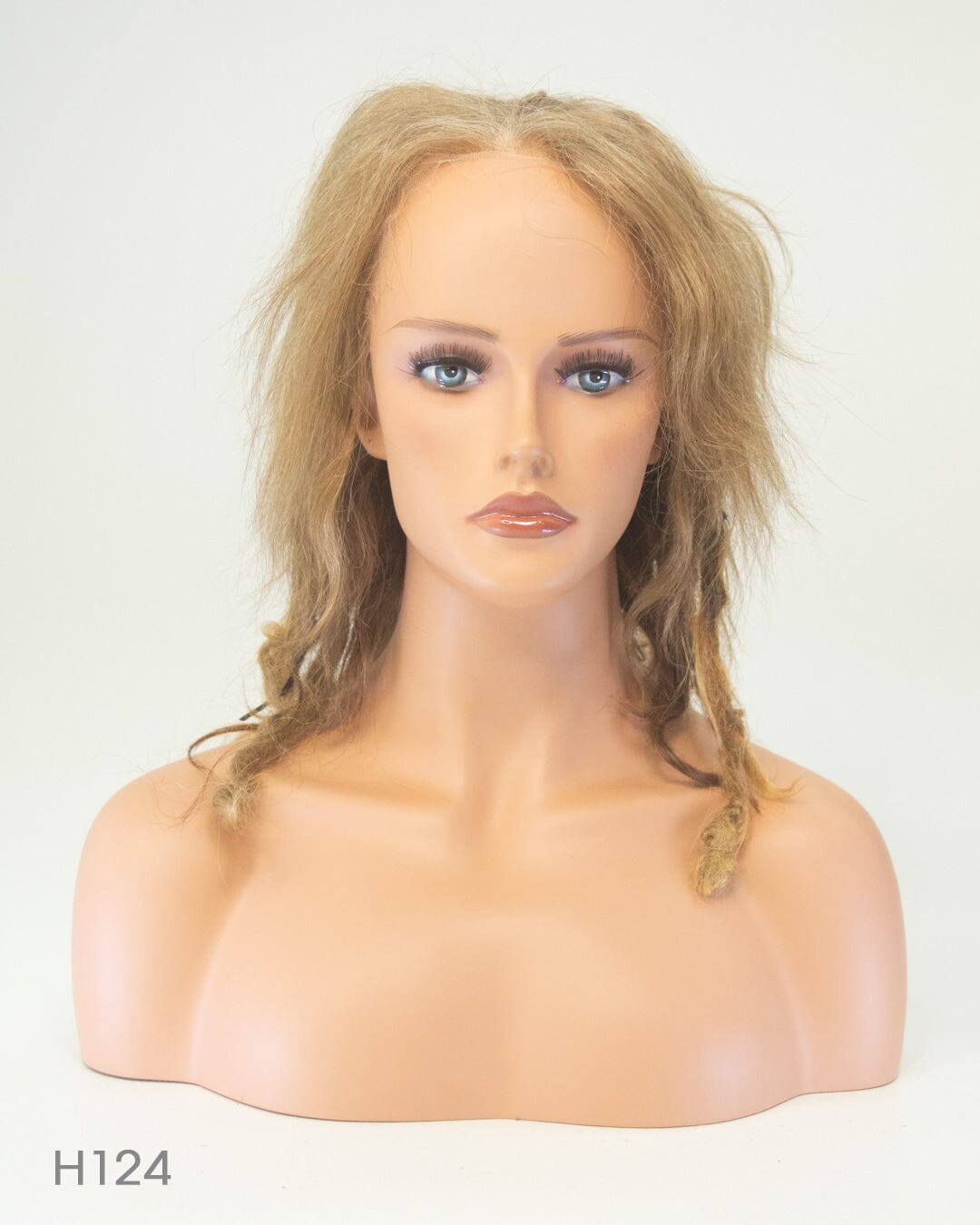 Dirty Blond 40cm Lace Front Human Hair Wig