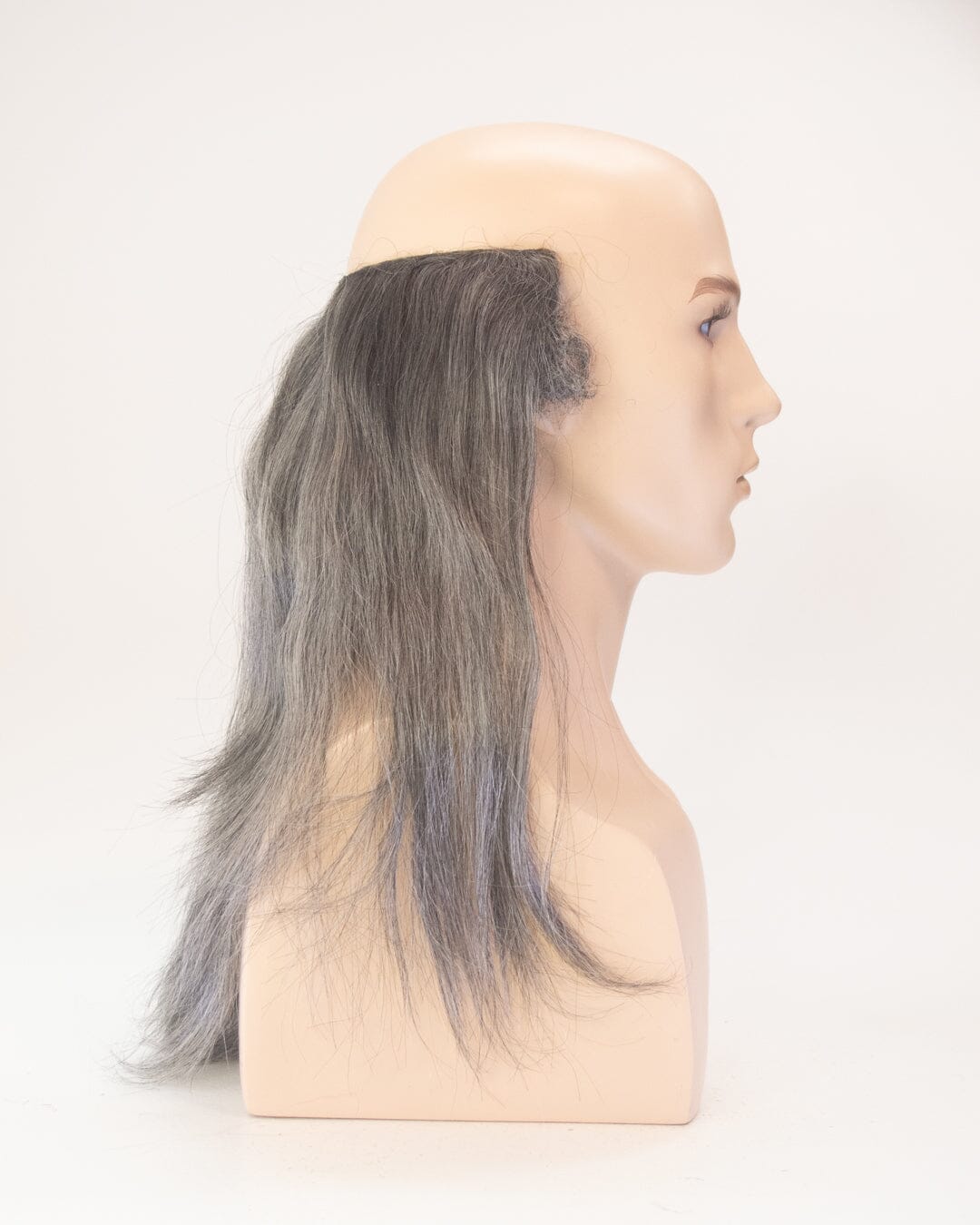 Grey 40cm Synthetic Hair Halo Wig
