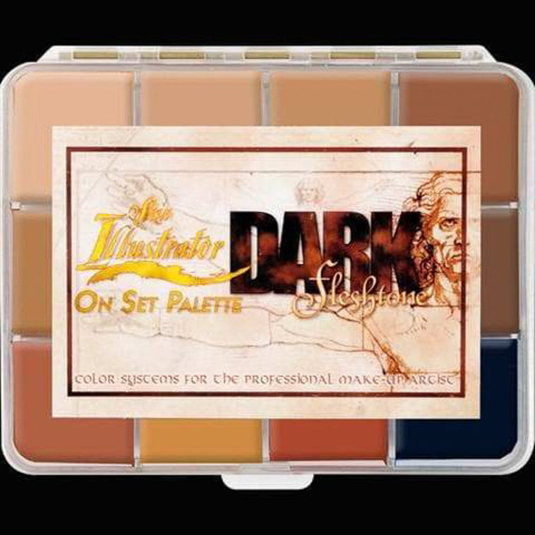 On Set Alcohol Palette: Dark Fleshtone