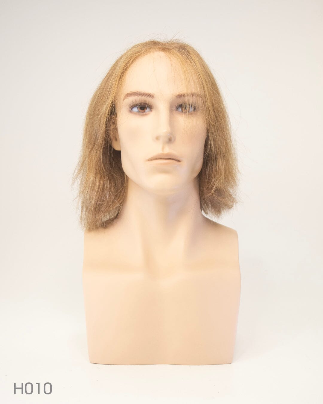 Light Brown 35cm Lace Front Human Hair Wig
