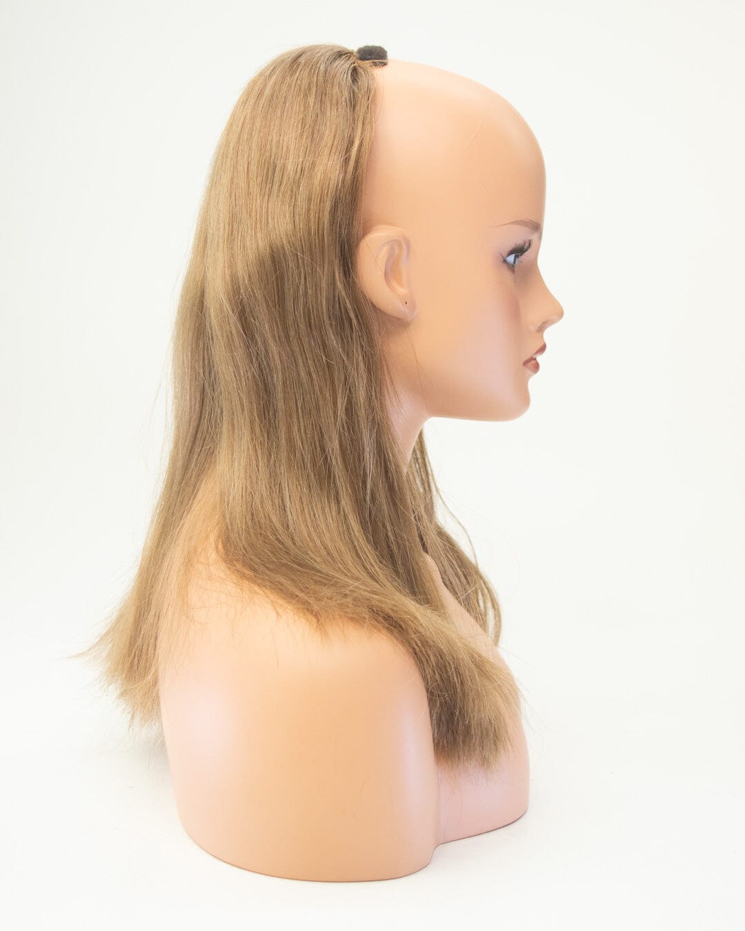 Light Brown 40cm Human Hair Wig