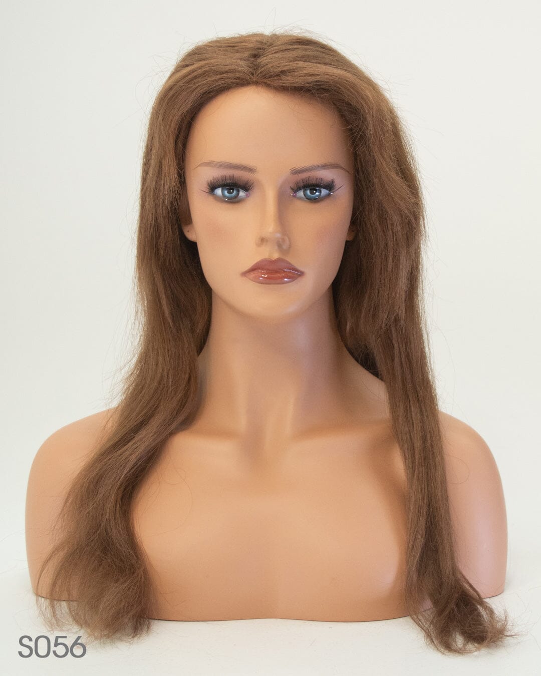 Light Brown 55cm Synthetic Hair Wig