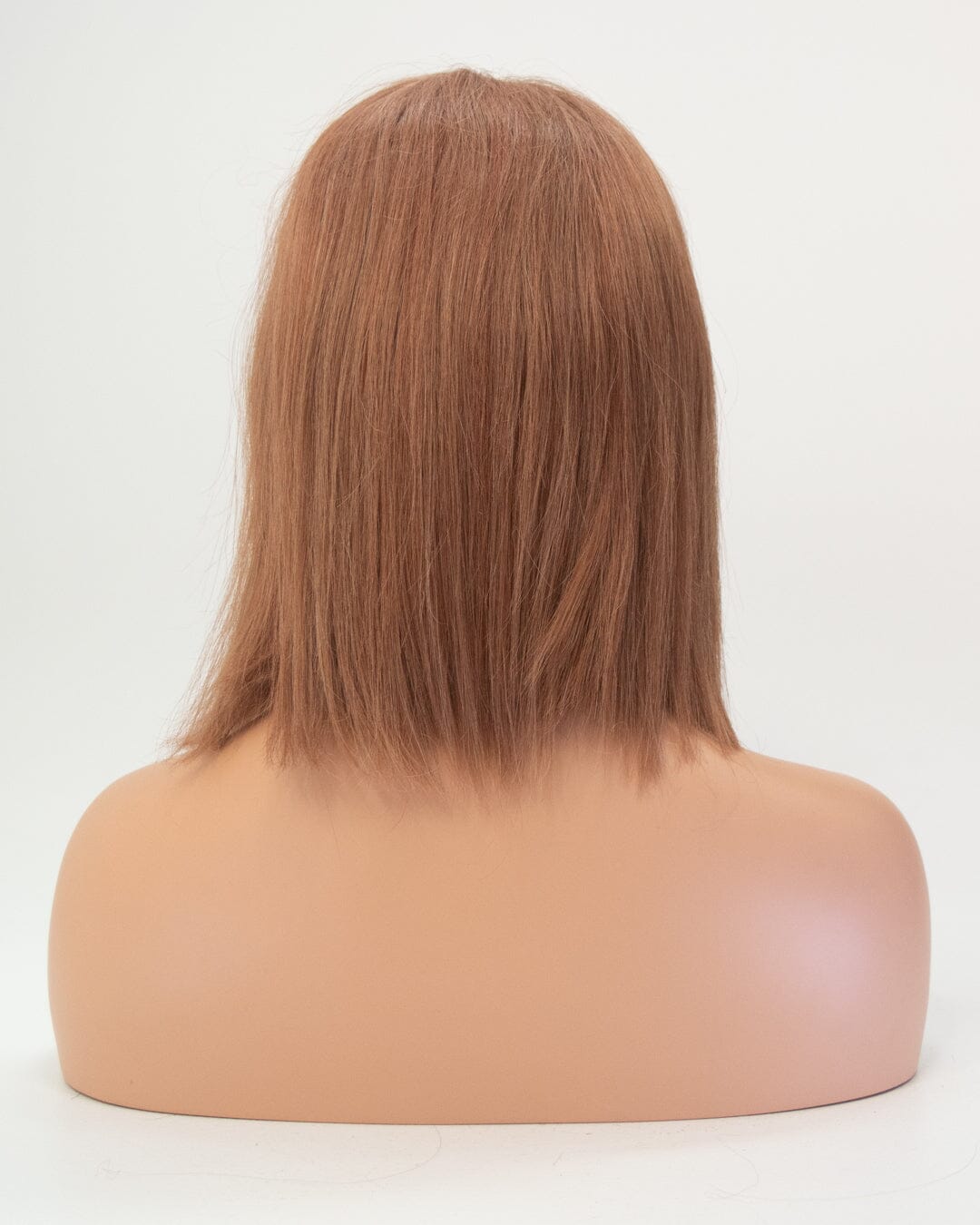Light Brown Red Streaks 30cm Synthetic Hair Wig