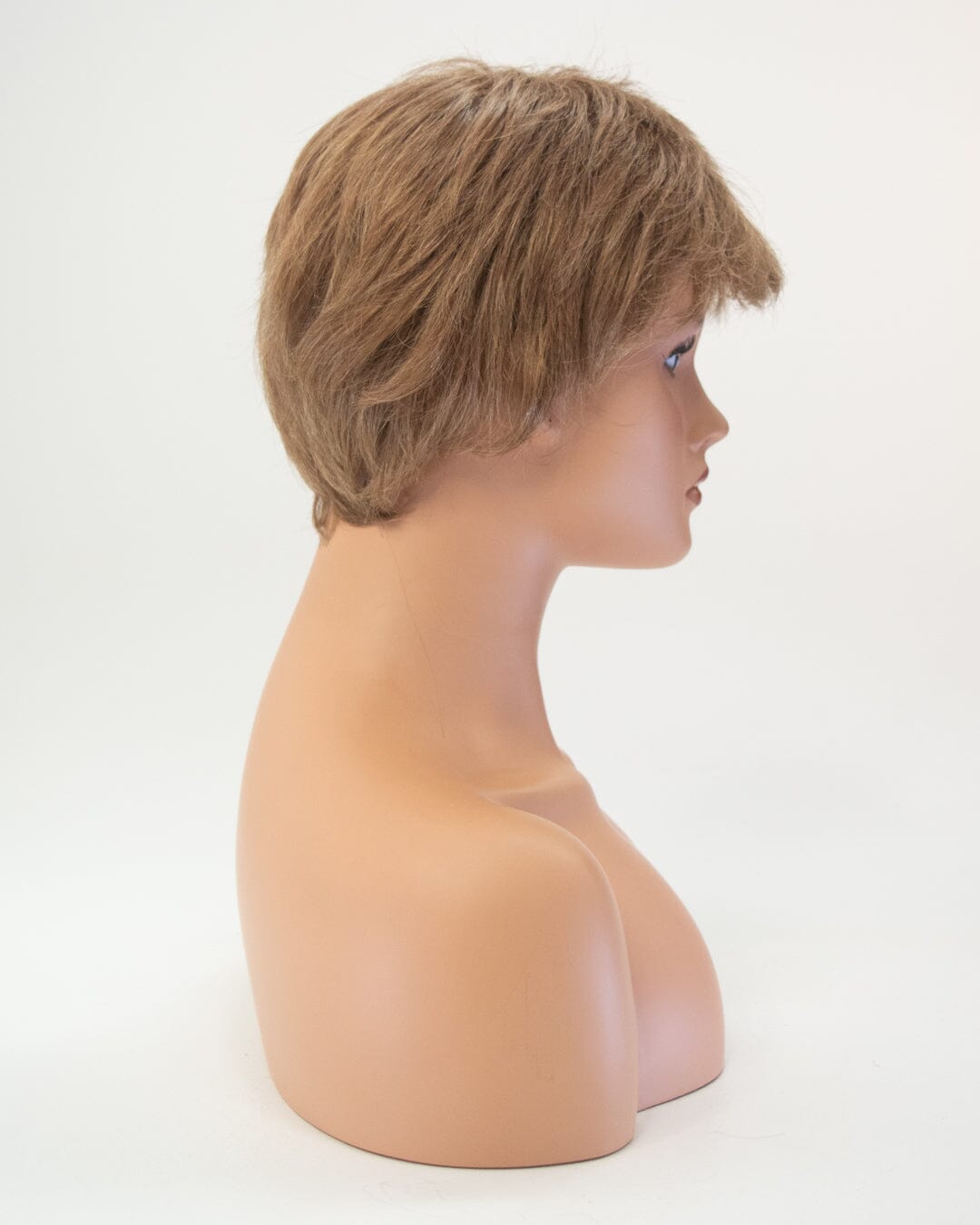 Light Brown Short Synthetic Hair Wig