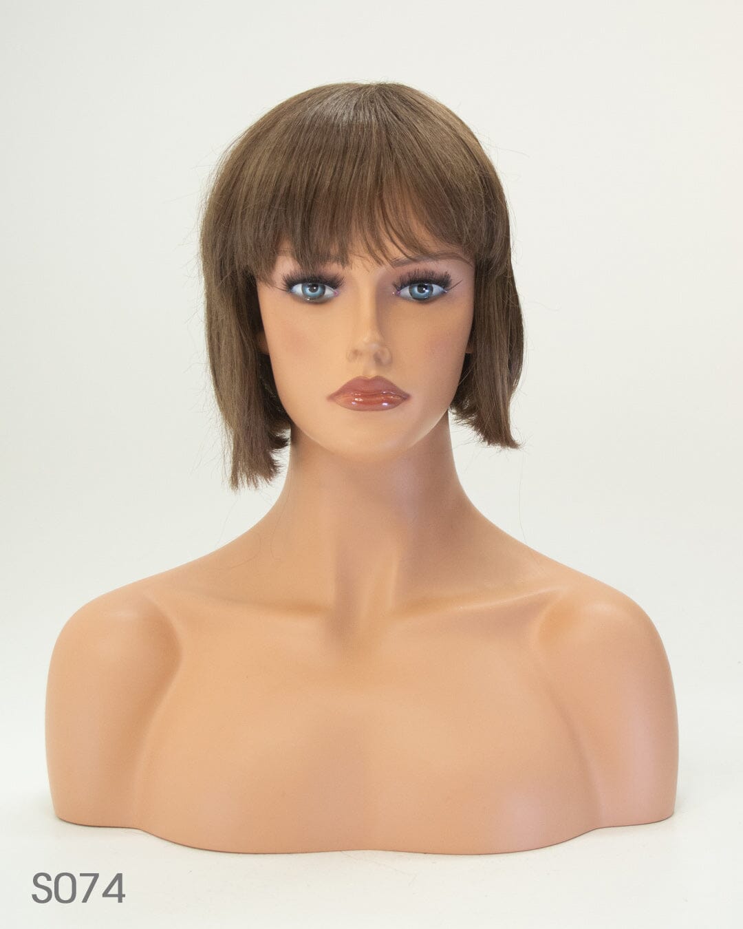 Med Brown 25cm Synthetic Hair Wig