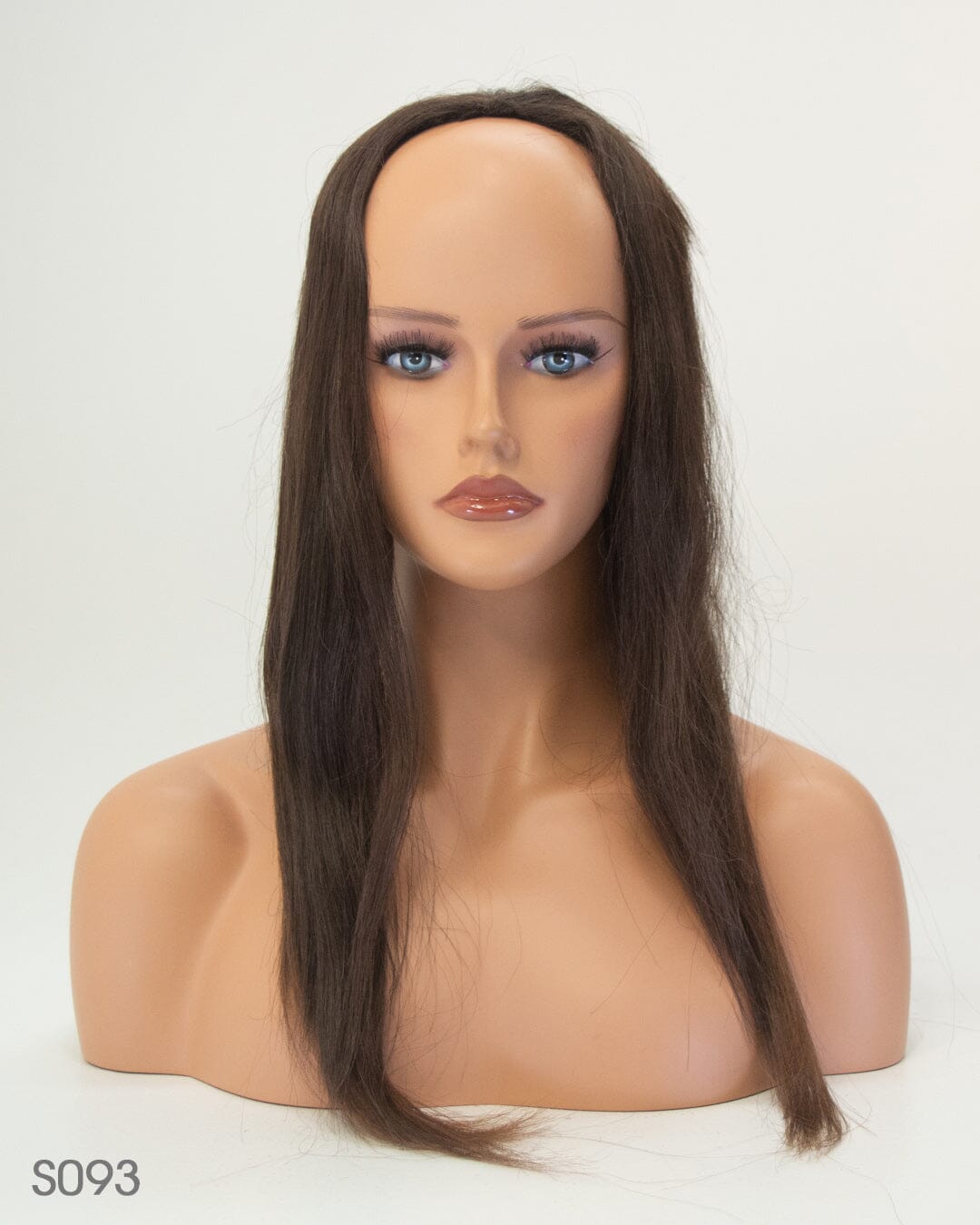 Med Brown 60cm Synthetic Hair Wig