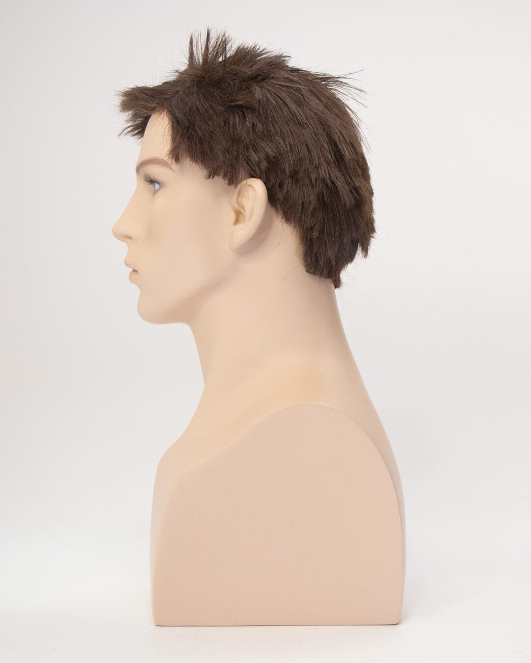 Med Brown Short Synthetic Hair Wig